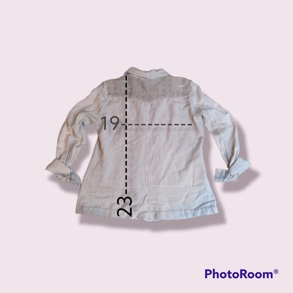 MAURICES Linen Boho BOXY Jacket - Picture 13 of 14